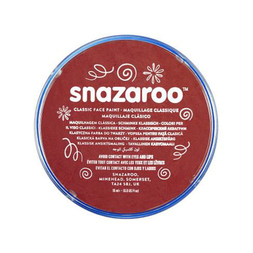 Picture of Face Painting 18ml Burgundy Snazaroo