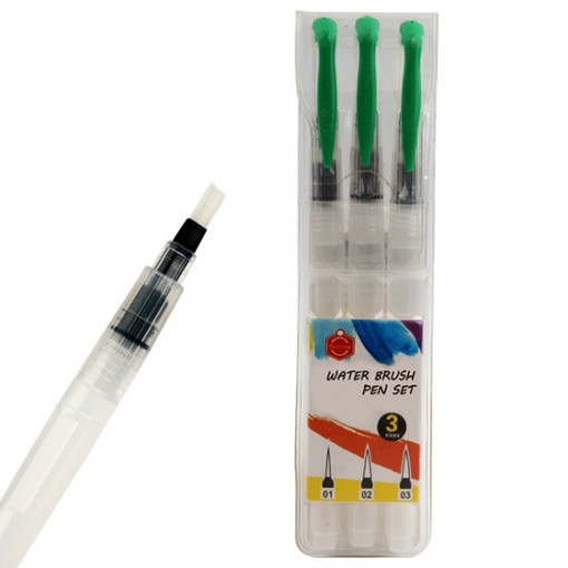 Picture of Water Brush Pen (Set of 3) Keep Smiling