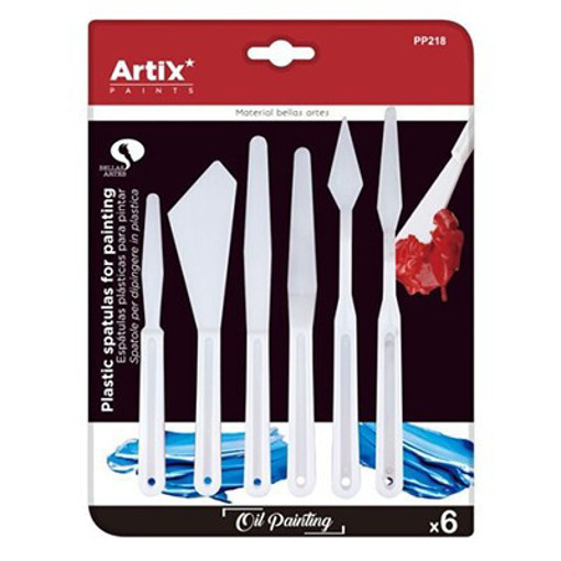 Picture of Painting Knife (Set of 6) Plastic Artix