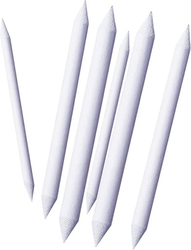 Picture of Paper Stump (Set of 6) White Assorted
