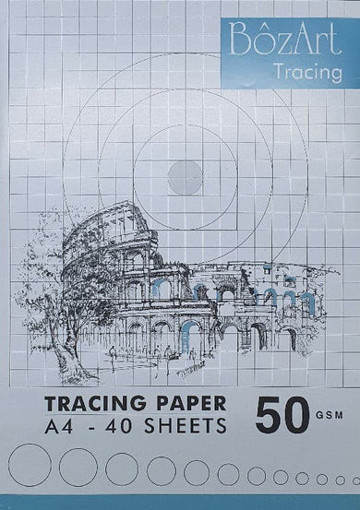 Picture of Tracing copybook A3 40 Sheets 50gr Butter Bozart