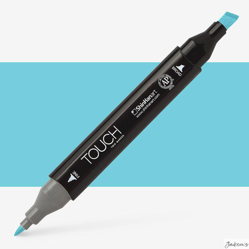 Picture of Permanent Marker Pastel Blue Twin Touch