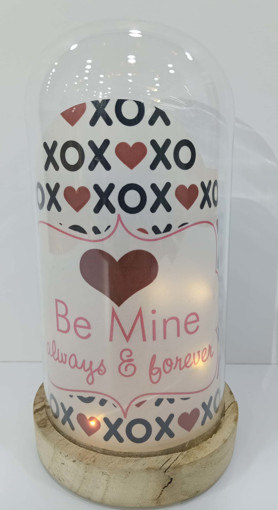 Picture of Valentine Small Glass Table Lamp