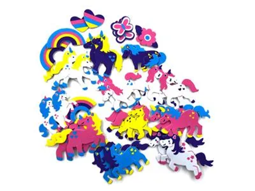 Picture of Foam 28pcs Unicorn Hand Craft