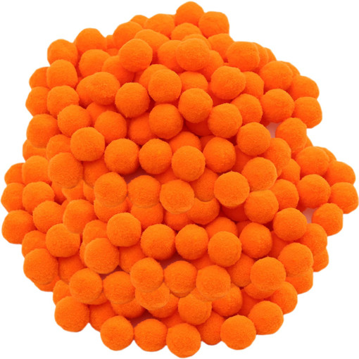 Picture of Pompoms 15Pcs Orange Craft for all