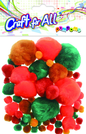 Picture of Pompoms Assorted Craft for all