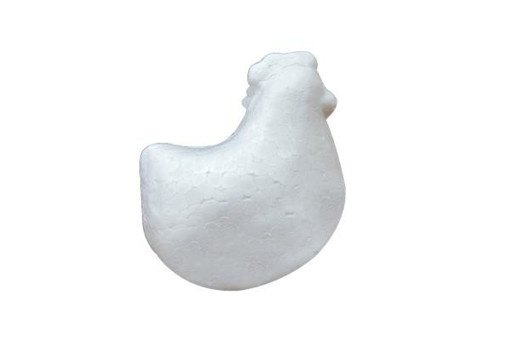 Picture of Styrofoam Chicken Hand Craft