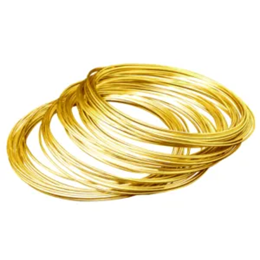 Picture of Metal Wire 6m Gold 0.6mm Hand Craft