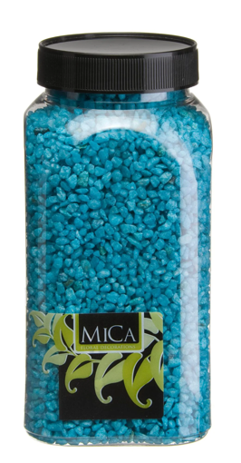 Picture of Decoration Granulate 650ml Turquoise Edelman