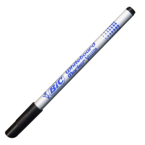 Picture of WhiteBoard Marker Fine Black Bic Velleda