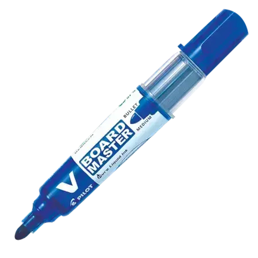 Picture of WhiteBoard Marker M Blue Refillable Pilot