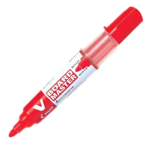 Picture of WhiteBoard Marker M Red Refillable Pilot
