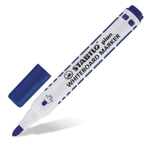 Picture of WhiteBoard Marker Blue (2.5-3.5)mm Stabilo