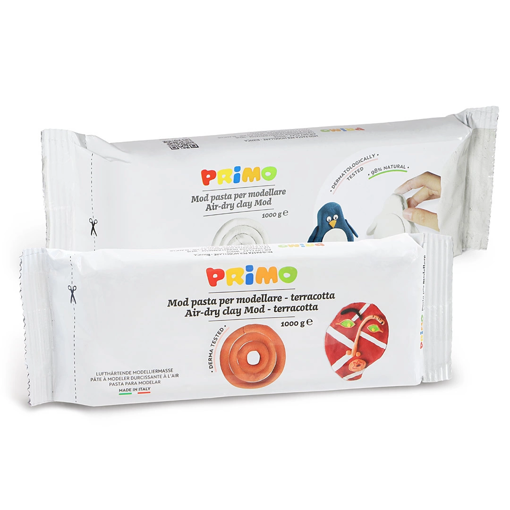 Picture of Air Dry Clay White 1000gr Primo