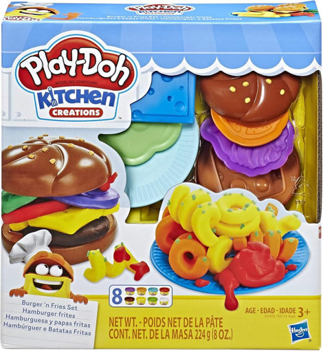 Picture of Dough Set Burger'n Fries Play Doh