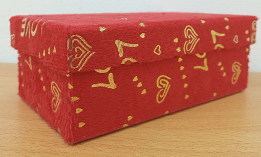 Picture of Box For Gift 7x13cm Valentine