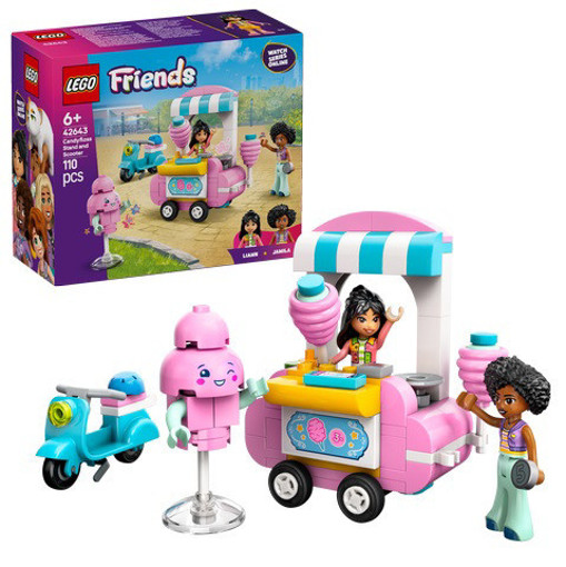 Picture of Lego Friends Candyfloss Stand And Scooter