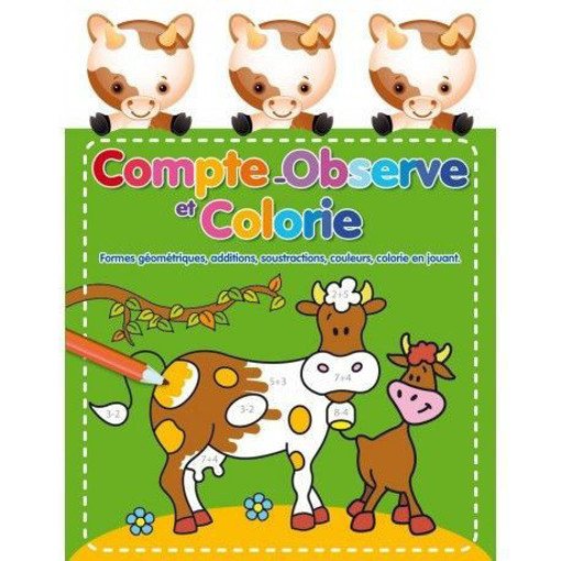 Picture of Compte Observe Et Colorie Livre Club