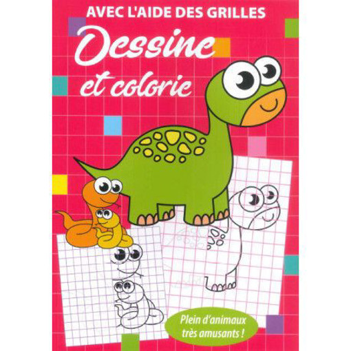 Picture of Dessine Et Colorie Avec L'Aide Des Grilles