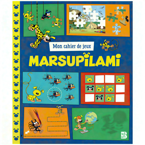 Picture of Mon Cahier De Jeux Marsupilami