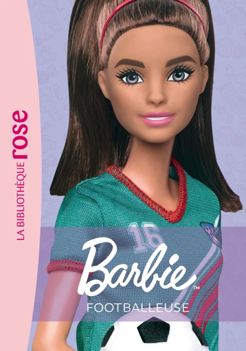 Picture of Bib Rose Barbie Footballeuse N.13