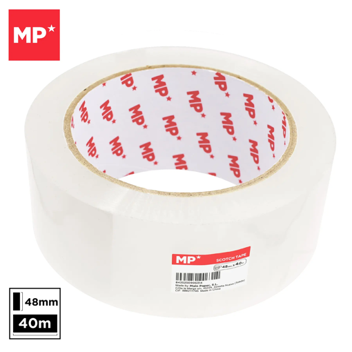 Picture of Packing Tape Transparent 48mmx40m MP