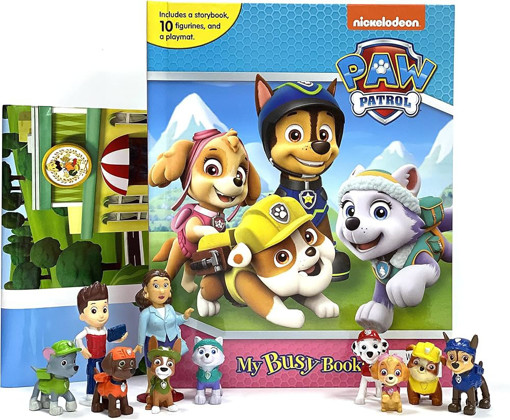 Picture of My Busy Book Paw Patrol Girls Phidal