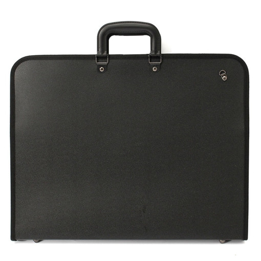 Picture of File Bag With Handle 55x75cm Black Plastic Windsor