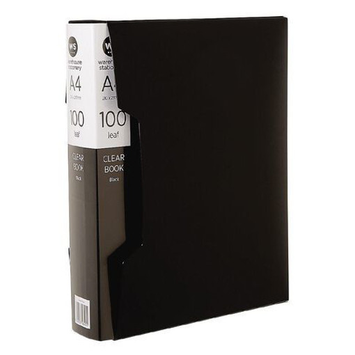 Picture of Clear Book A4 100pockets Tip Top