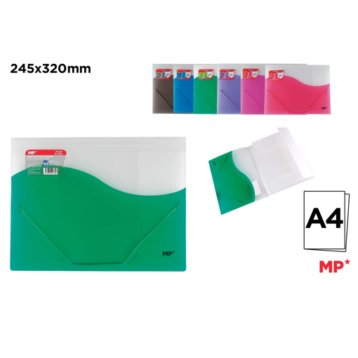 Picture of Elastic File A4 2 Colors Plastic MP