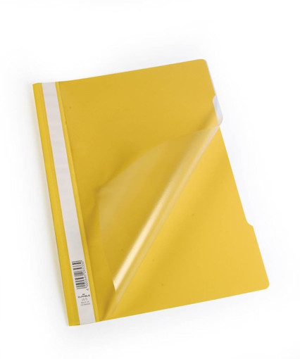 Picture of File 2 Holes Yellow Plastic Ploma