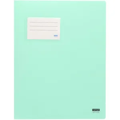 Picture of File plastique avec 2 trou  pastel green  A4
