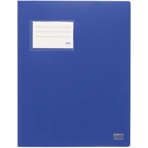 Picture of File plastique avec 2 trou dark blue  A4