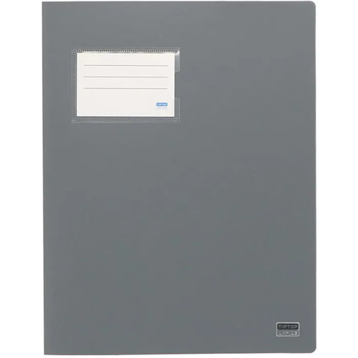 Picture of File plastique avec 2 trou grey  A4