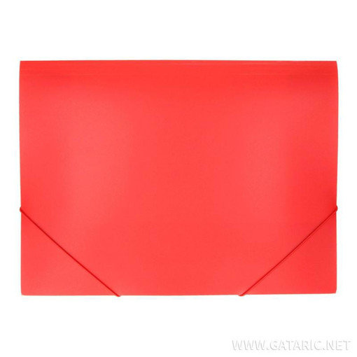 Picture of File plastique avec élastique A3 rouge TTO406223