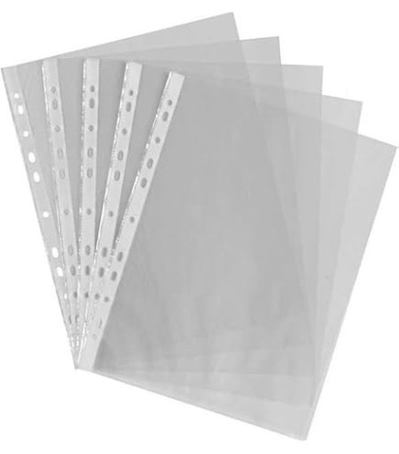 Picture of Transparent sheet with hole A4 10pockets