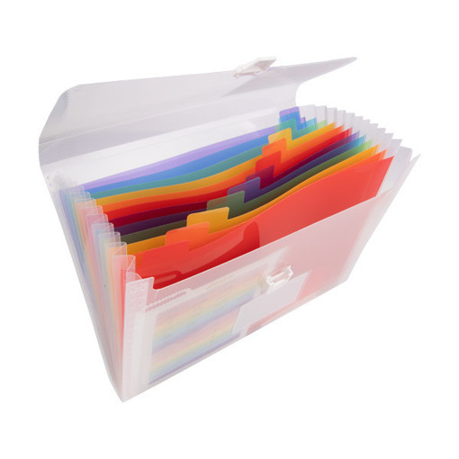 Picture of Expanding file Bag with handle A4 12Parts Multi Co