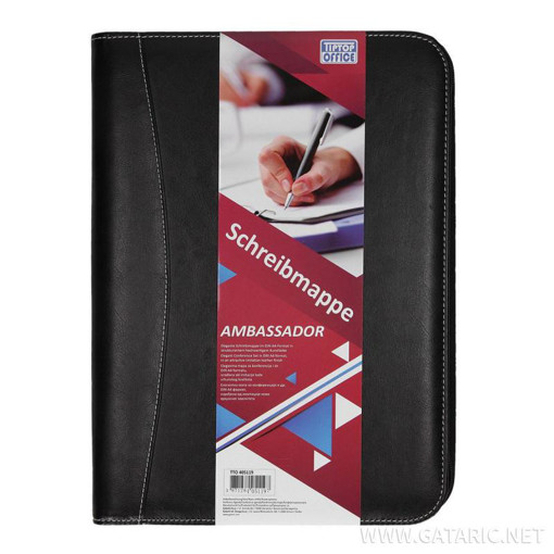 Picture of Tip Top PorteFolio A4 Black Zipper