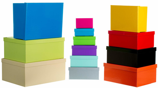 Picture of Box For gift 14x21cm Colored