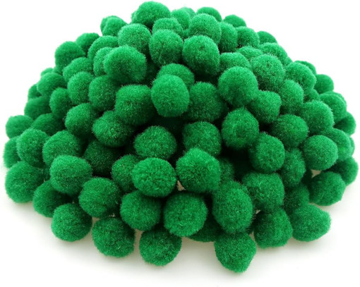 Picture of Pompoms 30pcs Green 20mm Hand Craft