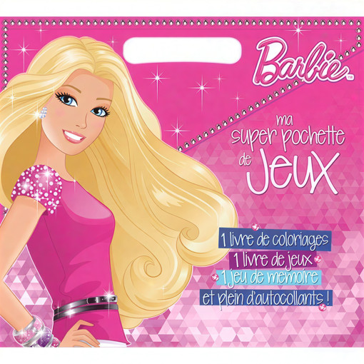 Picture of Barbie Ma Super Pochette De Jeux Livre Club