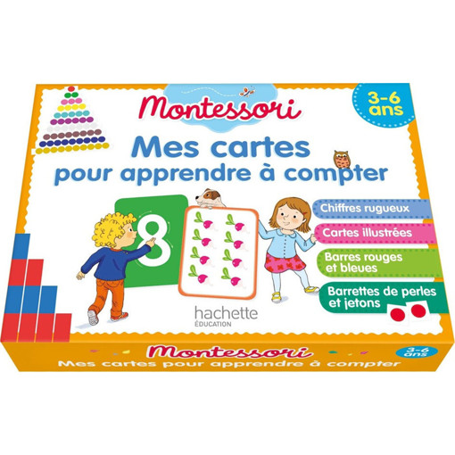 Picture of Montessori Mes Cartes Pour Apprendre A Compter