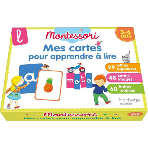 Picture of Montessori Mes Cartes Pour Apprendre A Lire 3-6ans