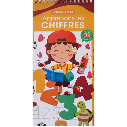 Picture of Je Trace J'Ecris Apprenons Les Chiffres Maxilivres