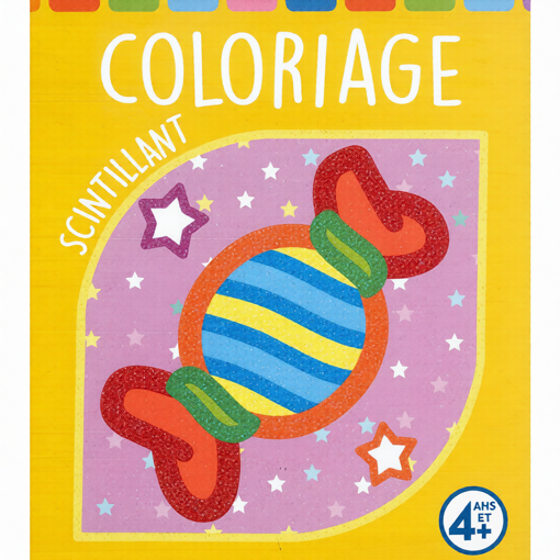 Picture of Coloriages Scintillants Bonbon