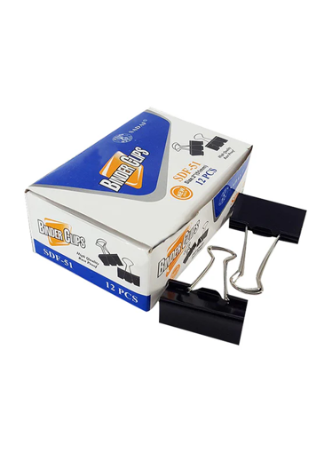 Picture of Binder Clips (Set of 12) 5cm Double