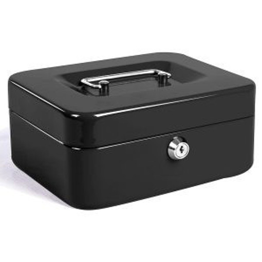 Picture of Cash Box 31x25cm Black Metal MP