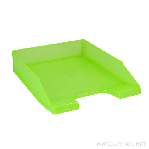 Picture of Paper Tray A4 Green Transparent Tip Top