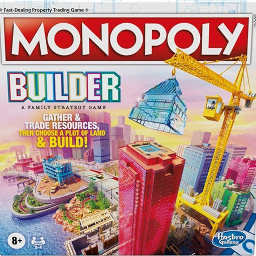 Picture of Foreign Games Age 8+ Hasbro, Monopoly Builder Eng