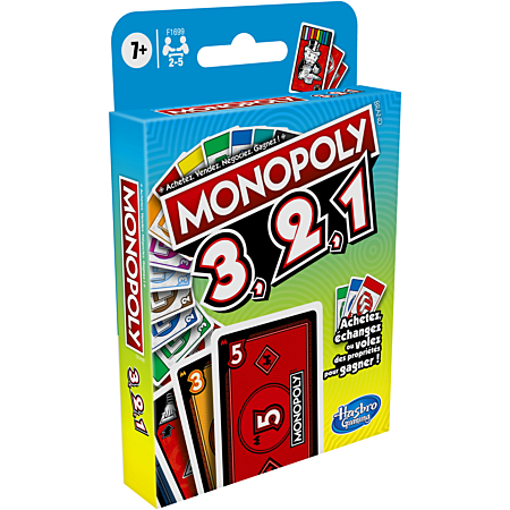Picture of Foreign Games Age 8+ Hasbro,Monopoly bid 3,2,1